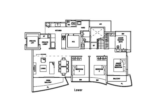 Hallmark Residences - Floor Plan