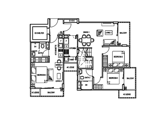 Meridian 38 - Floor Plan