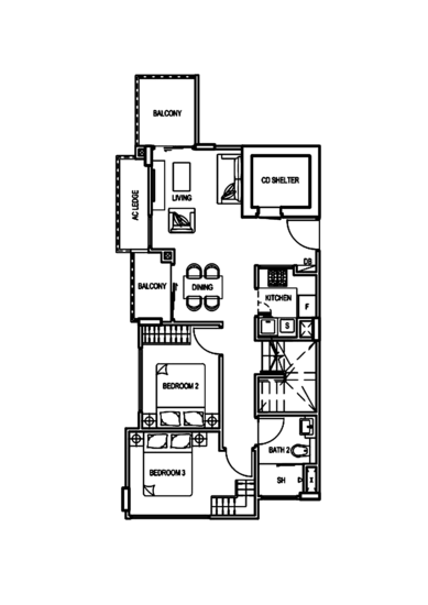 Meridian 38 - Floor Plan