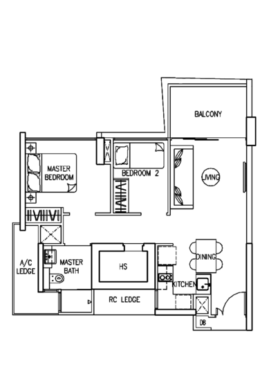 The Trilinq - Floor Plan
