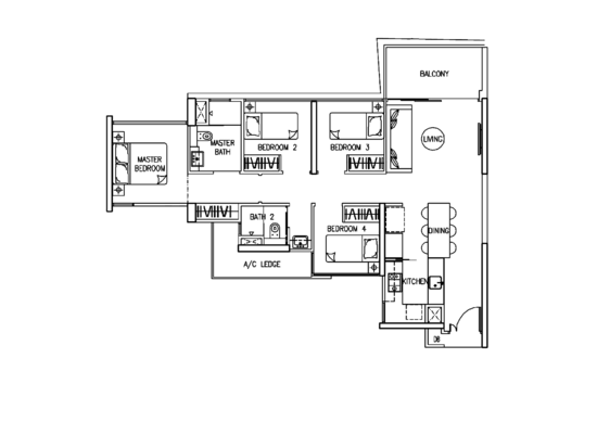 The Trilinq - Floor Plan