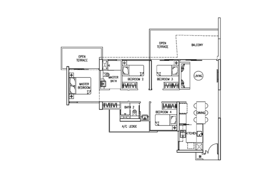 The Trilinq - Floor Plan