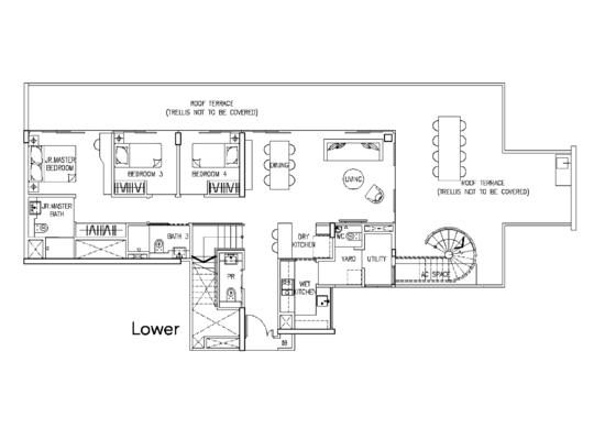 The Trilinq - Floor Plan
