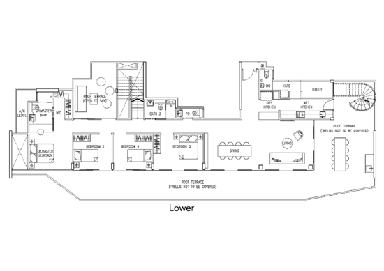 The Trilinq - Floor Plan