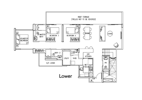 The Trilinq - Floor Plan