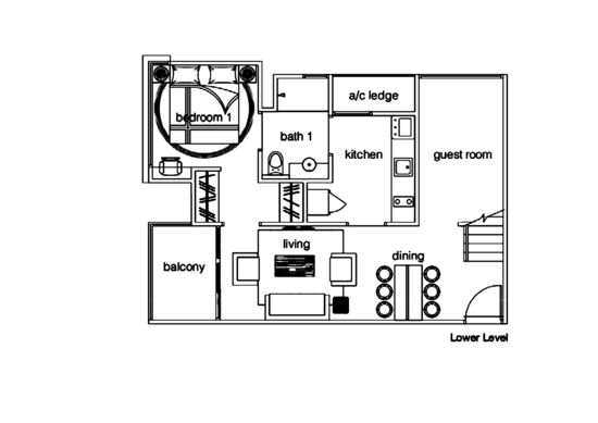 Leville iSuites - Floor Plan