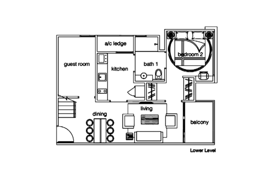 Leville iSuites - Floor Plan
