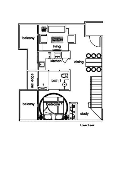 Leville iSuites - Floor Plan