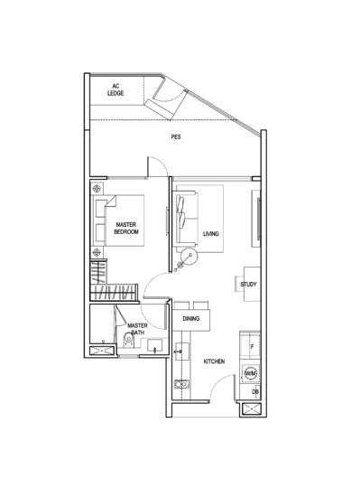 R Maisons (The Maisons) - Floor Plan