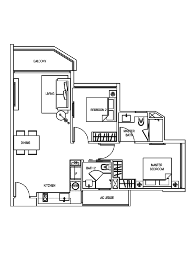 R Maisons (The Maisons) - Floor Plan