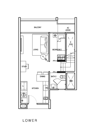 R Maisons (The Maisons) - Floor Plan