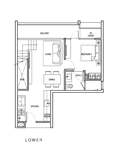 R Maisons (The Maisons) - Floor Plan