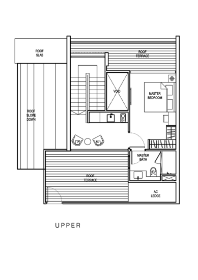R Maisons (The Maisons) - Floor Plan