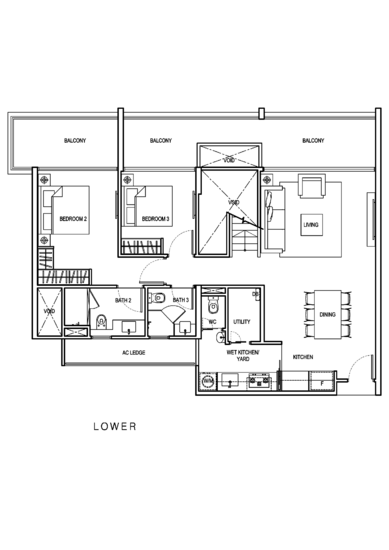 R Maisons (The Maisons) - Floor Plan