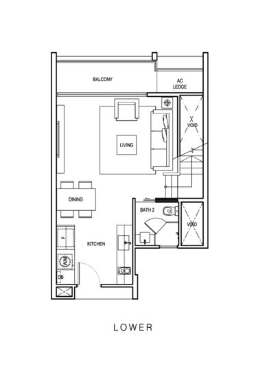R Maisons (The Maisons) - Floor Plan