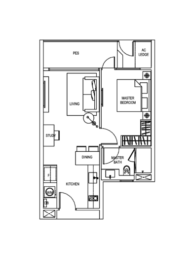 E Maisons (The Maisons) - Floor Plan