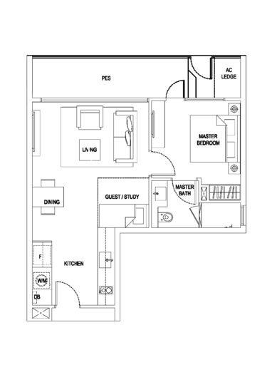 E Maisons (The Maisons) - Floor Plan