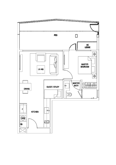 E Maisons (The Maisons) - Floor Plan