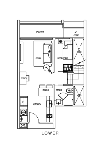 E Maisons (The Maisons) - Floor Plan