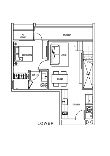 E Maisons (The Maisons) - Floor Plan