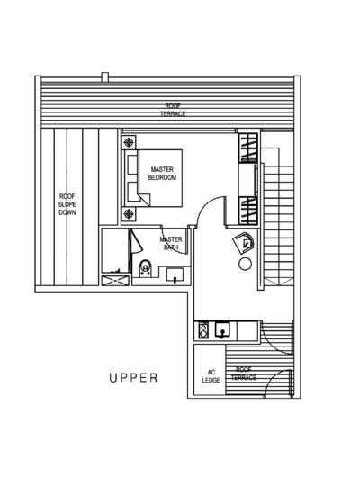 E Maisons (The Maisons) - Floor Plan