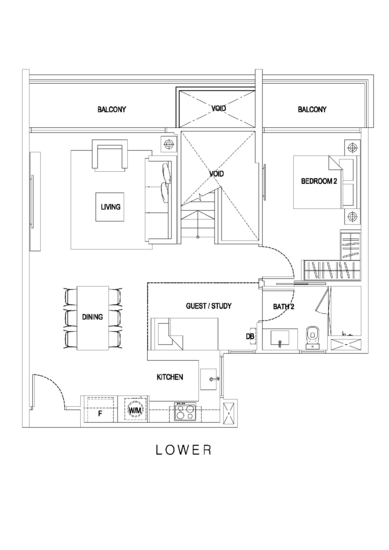 E Maisons (The Maisons) - Floor Plan