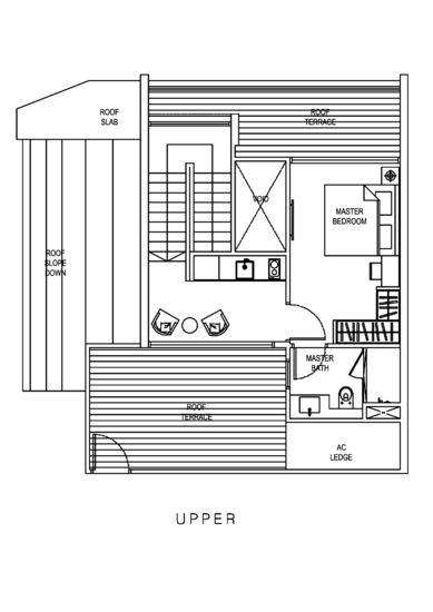 E Maisons (The Maisons) - Floor Plan