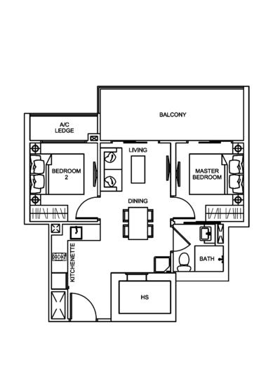 Novena Regency - Floor Plan