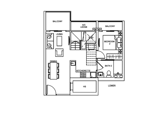 Novena Regency - Floor Plan