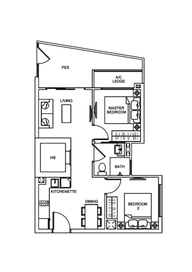 Novena Regency - Floor Plan