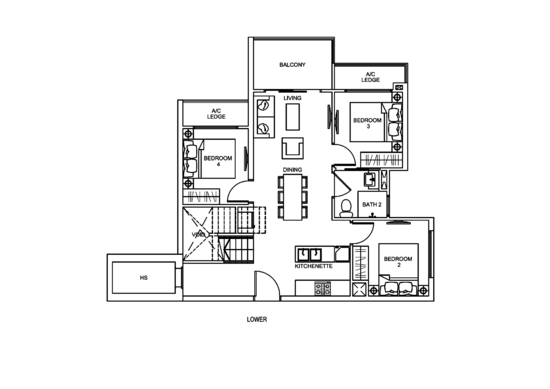 Novena Regency - Floor Plan