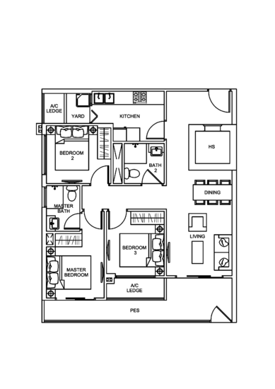 Novena Regency - Floor Plan