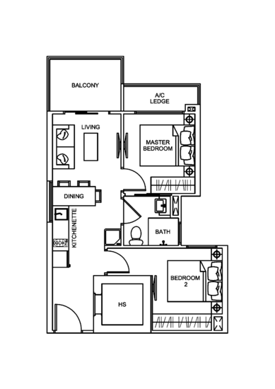 Novena Regency - Floor Plan