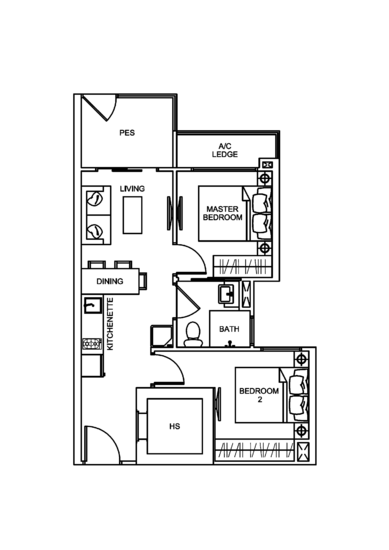 Novena Regency - Floor Plan