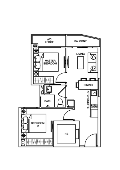 Novena Regency - Floor Plan