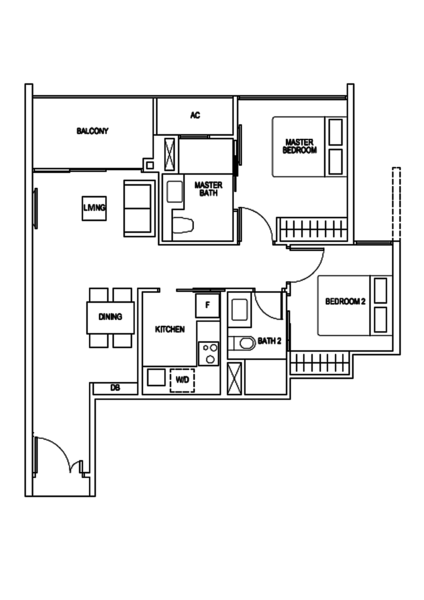 Bartley Ridge, 30 Mount Vernon Road, 2 Bedrooms, 721 sqft, Condominium For Rent, by Jocelyn Lee, 25231432 - PropertyGuru.com.sg