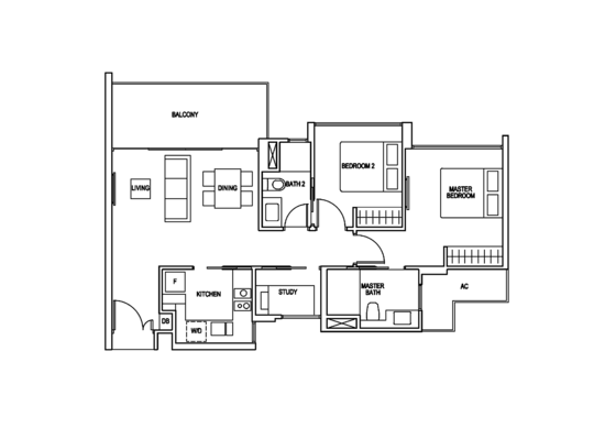 Bartley Ridge - Floor Plan