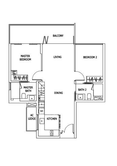 Mon Jervois - Floor Plan