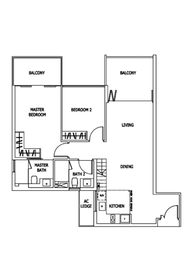 Mon Jervois - Floor Plan