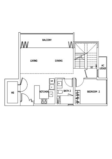 Mon Jervois - Floor Plan