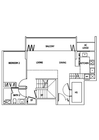 Mon Jervois - Floor Plan