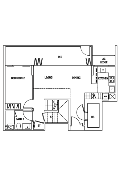 Mon Jervois - Floor Plan