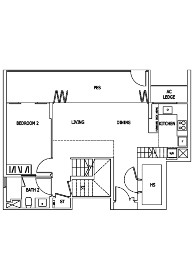 Mon Jervois - Floor Plan