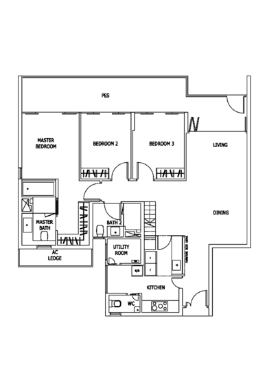 Mon Jervois - Floor Plan