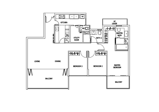 Mon Jervois - Floor Plan