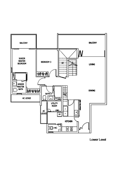 Mon Jervois - Floor Plan