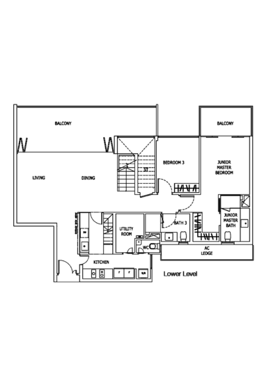 Mon Jervois - Floor Plan