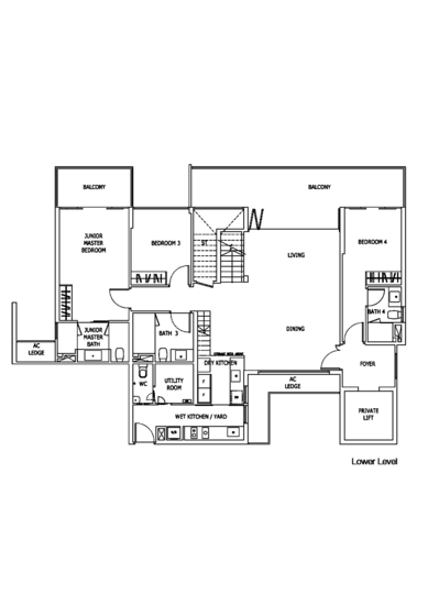 Mon Jervois - Floor Plan