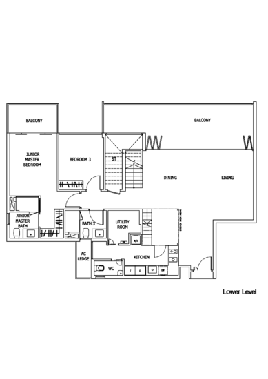 Mon Jervois - Floor Plan
