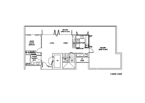 Mon Jervois - Floor Plan